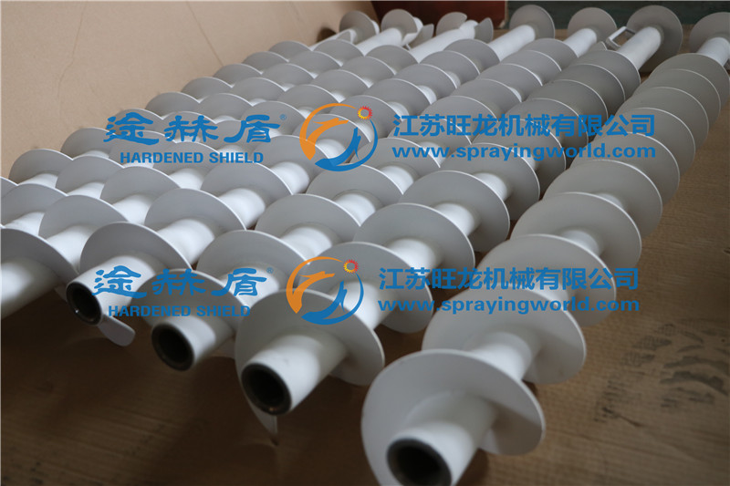 輸送螺旋軸陶瓷涂層噴涂、氧化鋁噴涂、氧化鋯噴涂